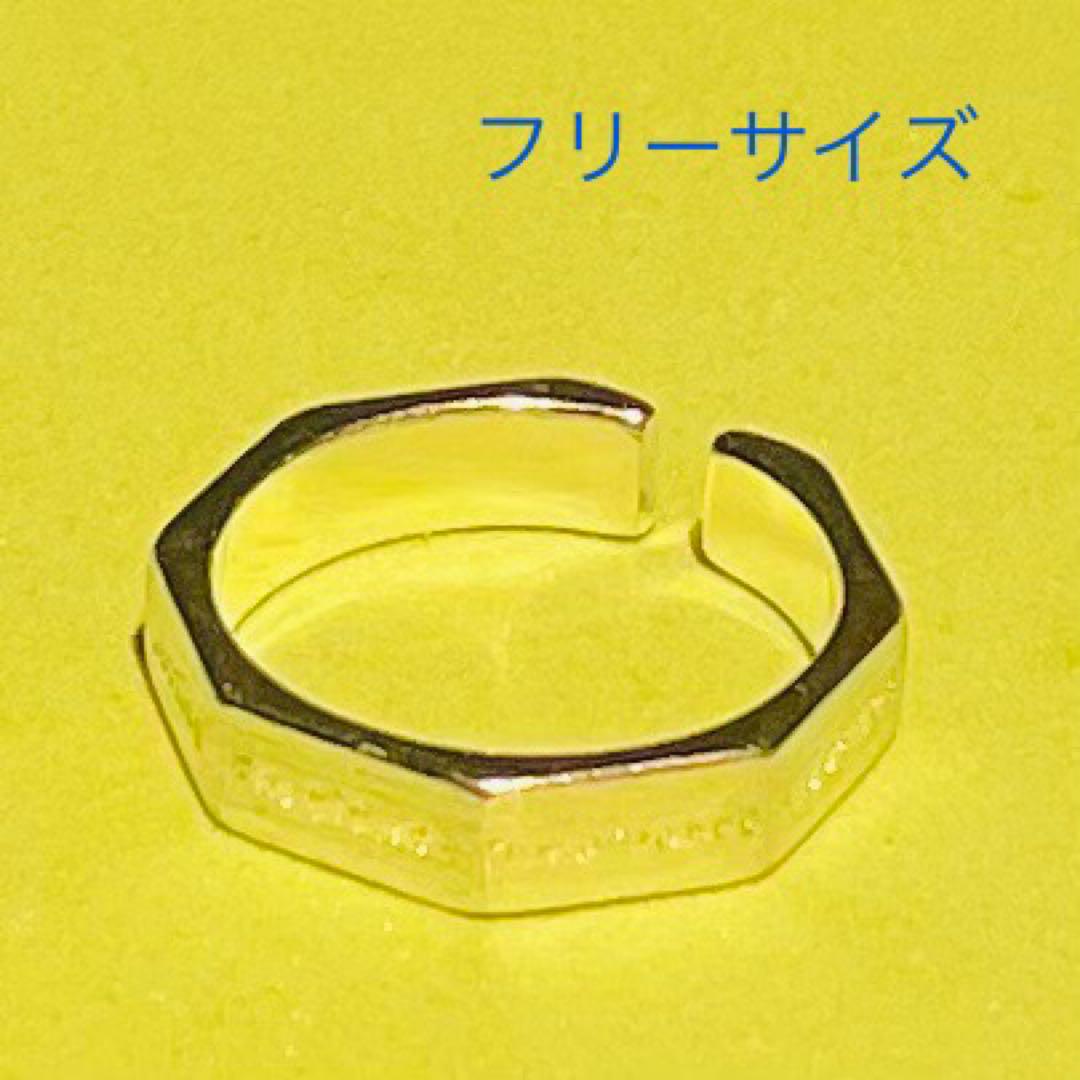 オクタゴン・ウィッシュ・リング ・フリーサイズ