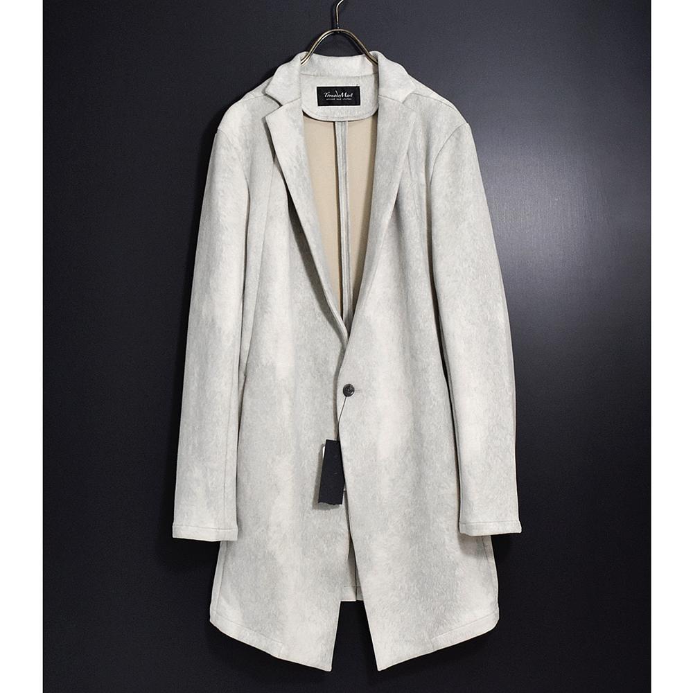 未使用 19AW トルネードマート ダンボールニット ネオチェスターコート L