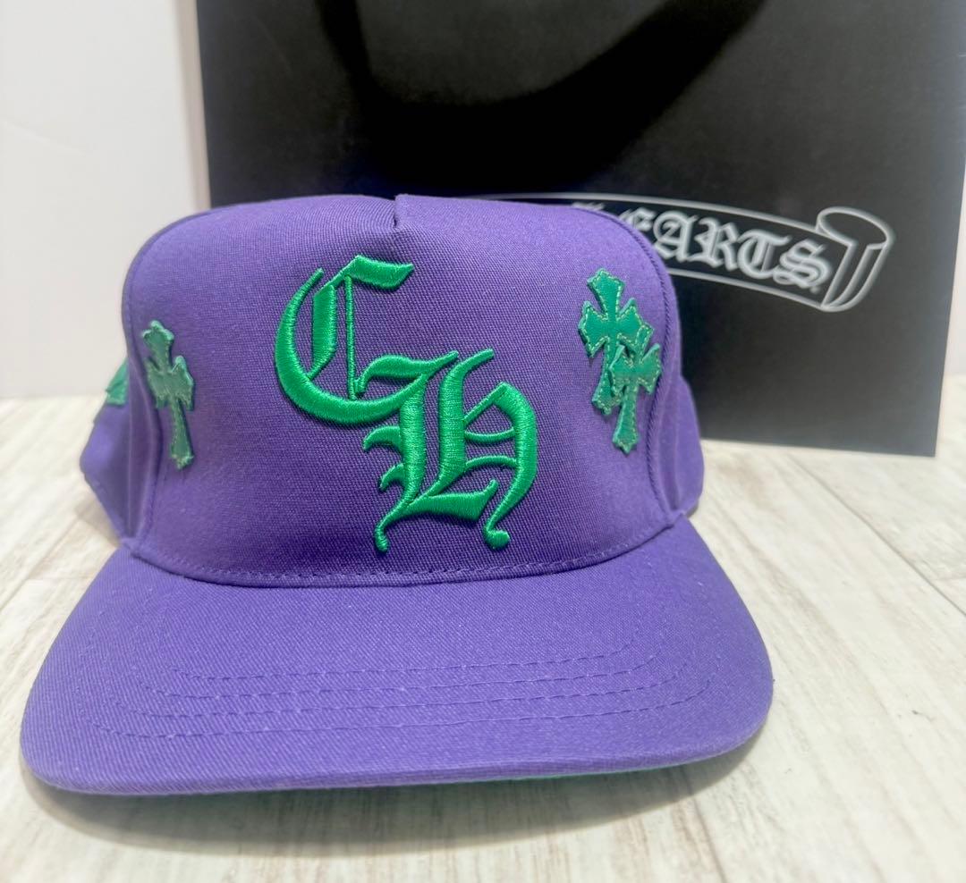 希少/未使用☆クロムハーツ CROSS PATCH BASEBALL HAT