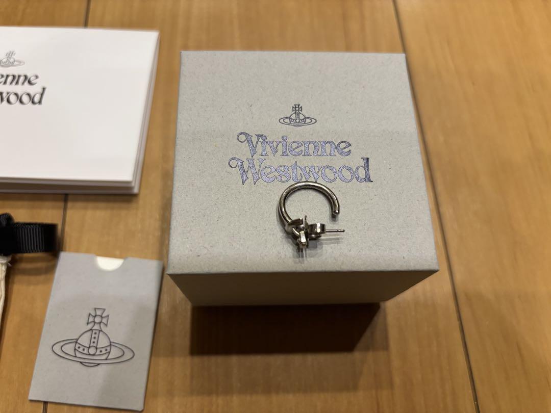 ヴィヴィアンウエストウッド シングルフープピアス オーブ Vivienne