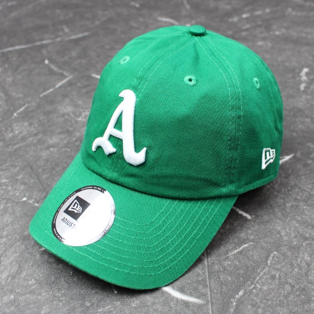 新品未使用 NEW ERA アスレチックス オールドロゴ キャップ