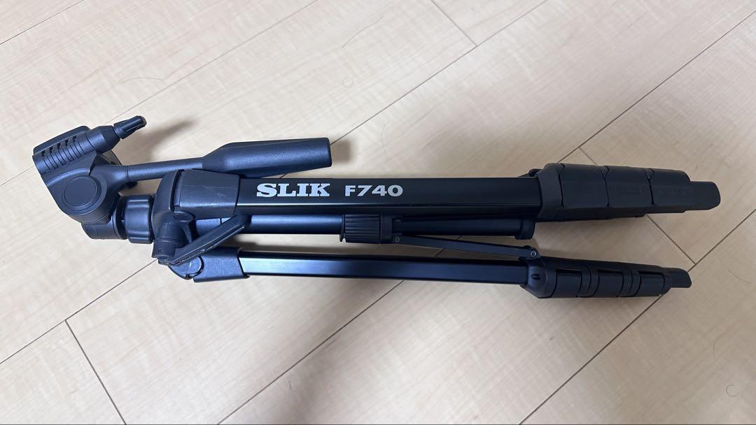 SLIK F740 折りたたみ式三脚 黒