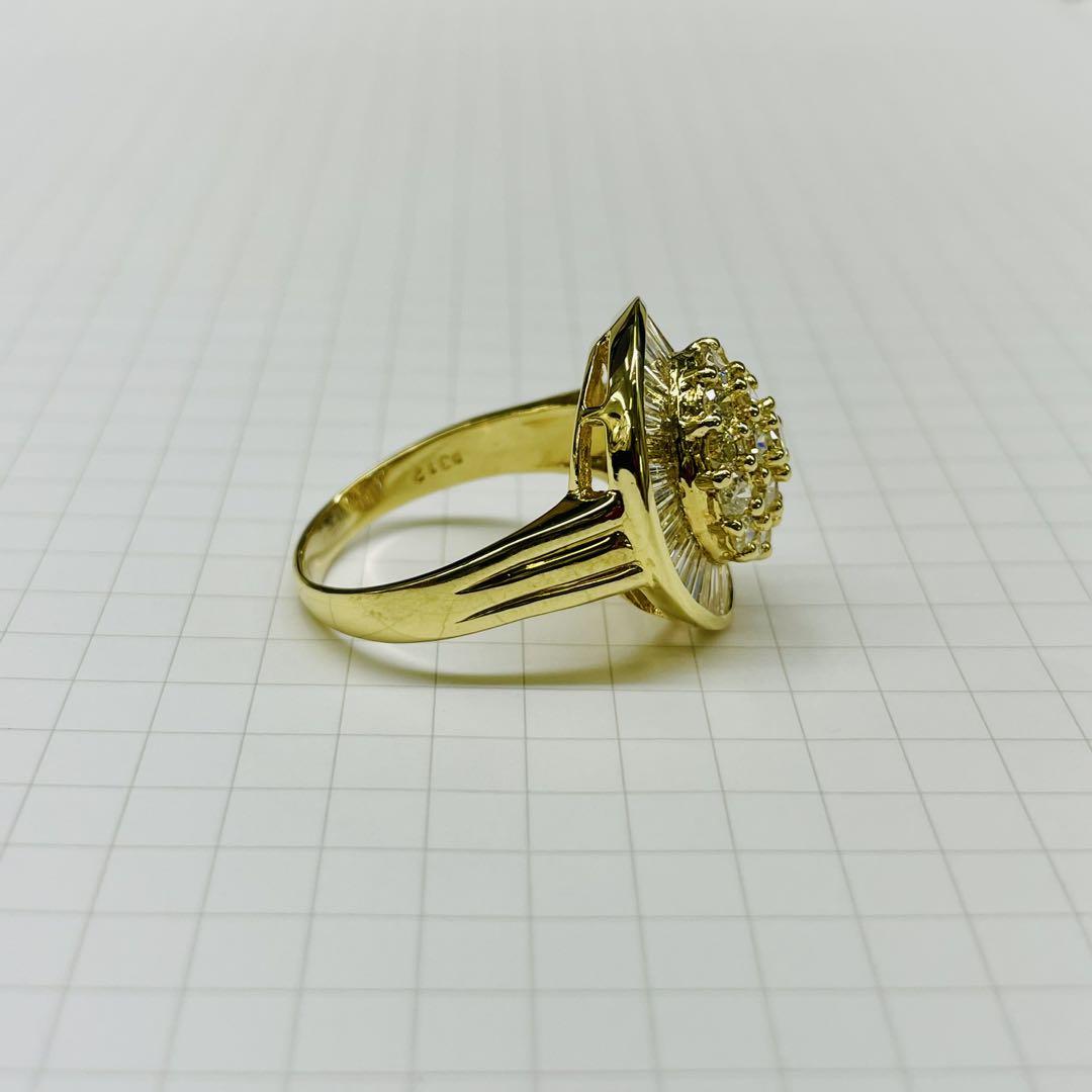 美品 18金 ダイヤリング 3.12カラット 10.33g