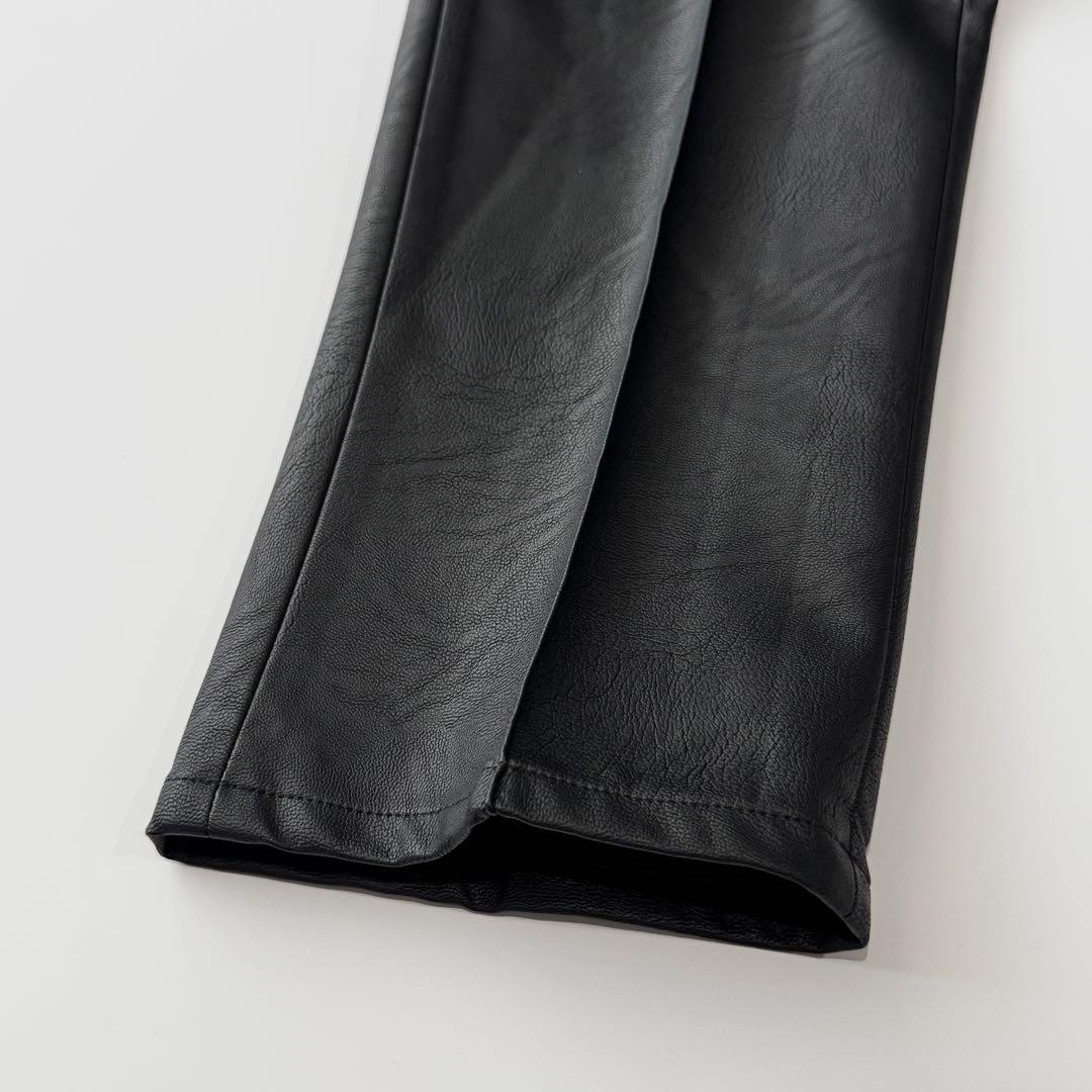 【未使用】giab's ジャブス マサッチョ ゴールド フェイクレザー パンツ