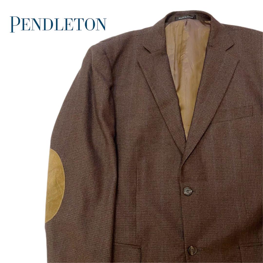 希少★PENDLETON ペンドルトン エルボーパッチ テーラードジャケット