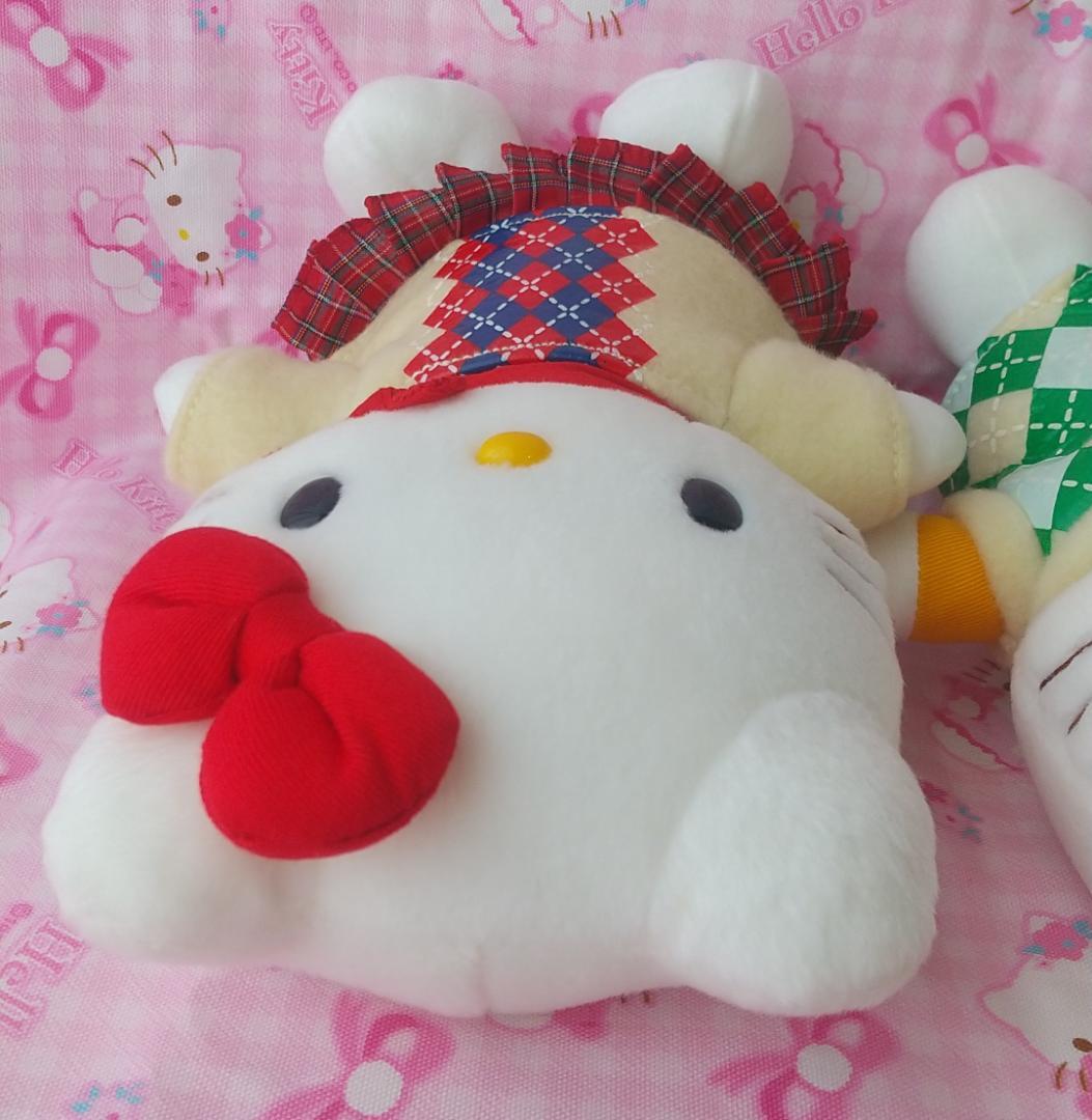 キティ　ダニエル　ぬいぐるみ　ニット　セーター　冬　レトロ　サンリオ 楽天市場】ポチャッコ ぬいぐるみ クリスマスセーターデザイン