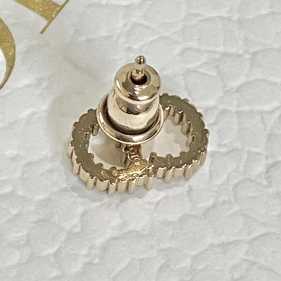 極美品✨DIOR ディオール Clair D Lune ピアス ゴールド