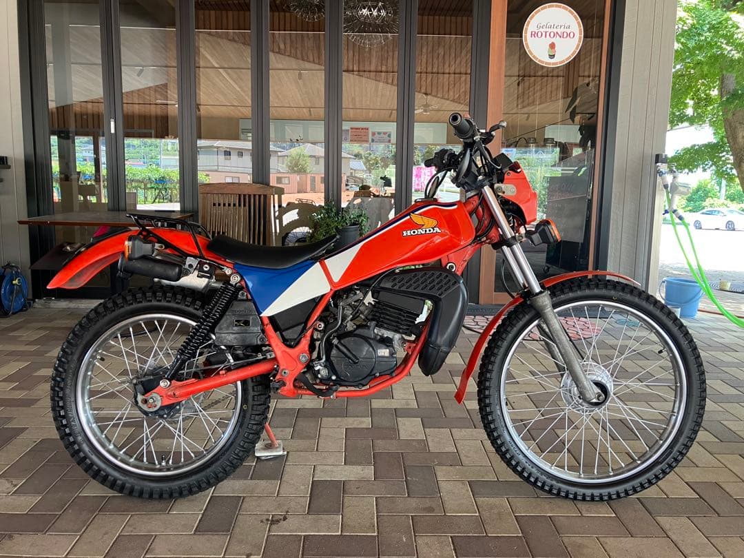 原付免許で乗れるトライアルバイク❗️HONDA TLM50 2サイクル　機関良好