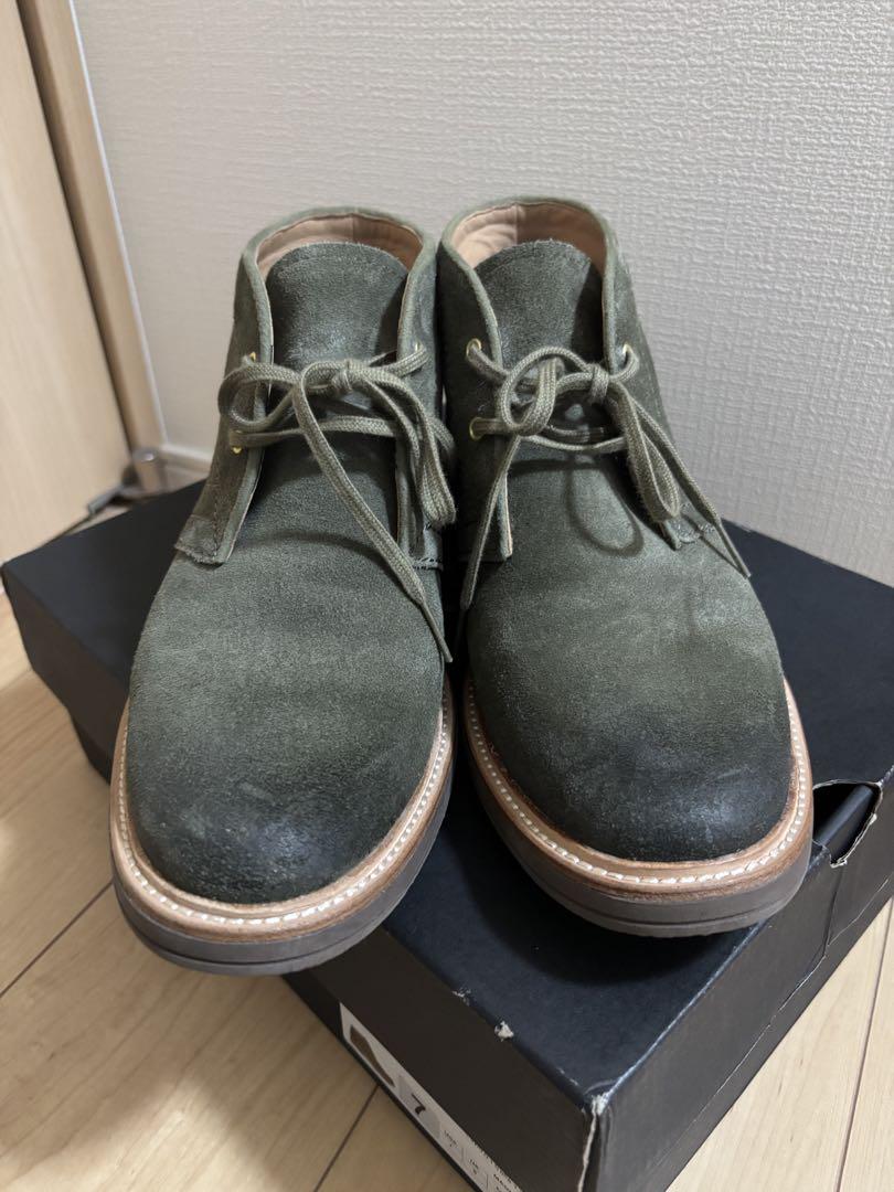 UGG チャッカブーツ　オリーブグリーン