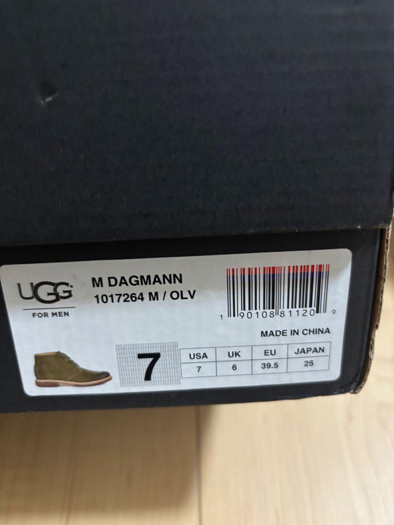 UGG チャッカブーツ　オリーブグリーン