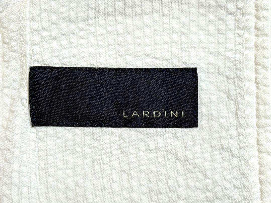 LARDINI ラルディーニ シアサッカー JKT 48 ブートニエール
