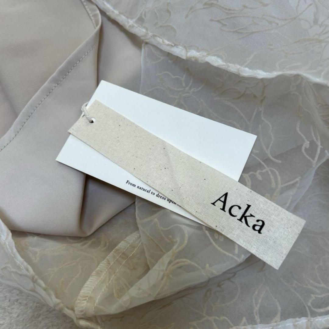 【新品未使用】acka sheer loose one-piece