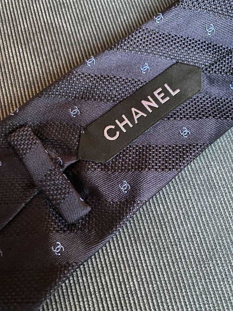 CHANEL ネクタイ シャネル ネイビー