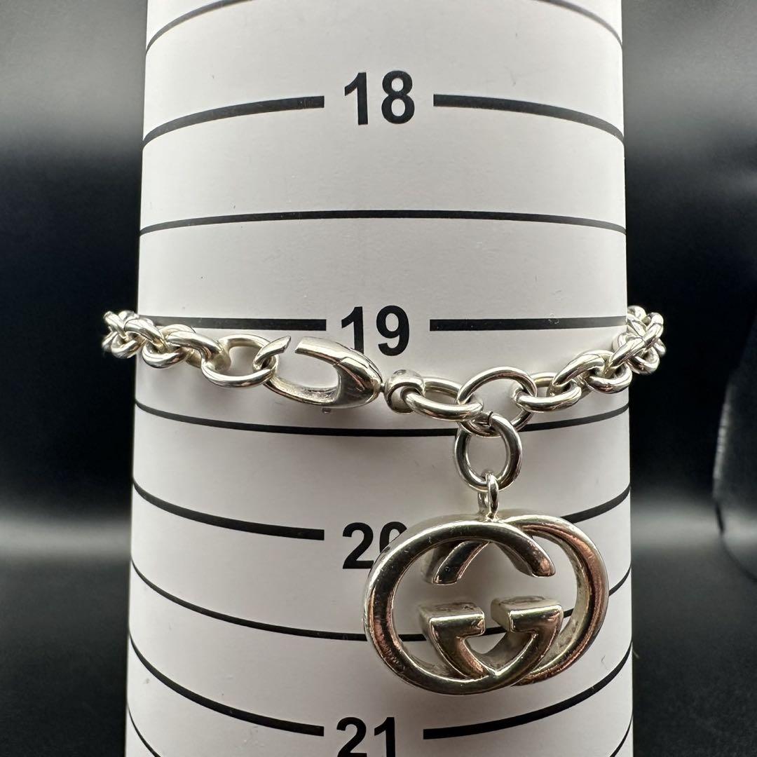 愛用 ブレスレット GUCCI 極美品✨ インターロッキング 926 刻印 ロゴ アクセサリー