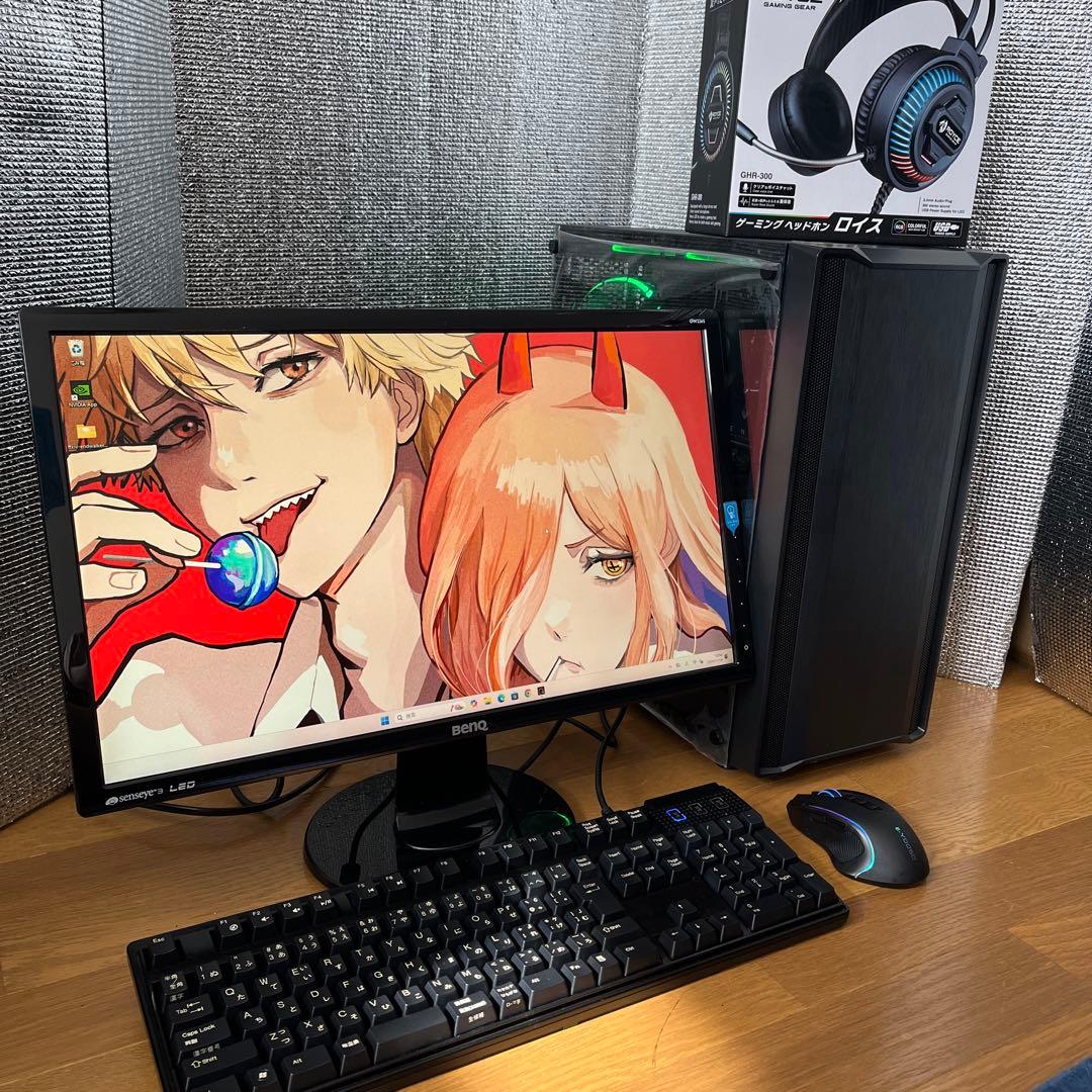Ryzen7搭載 ゲーミングPCフルセット38傷や汚れあり