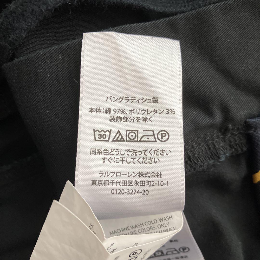 美品 ポロラルフローレン 現行タグ ワイドバギー ショートパンツ