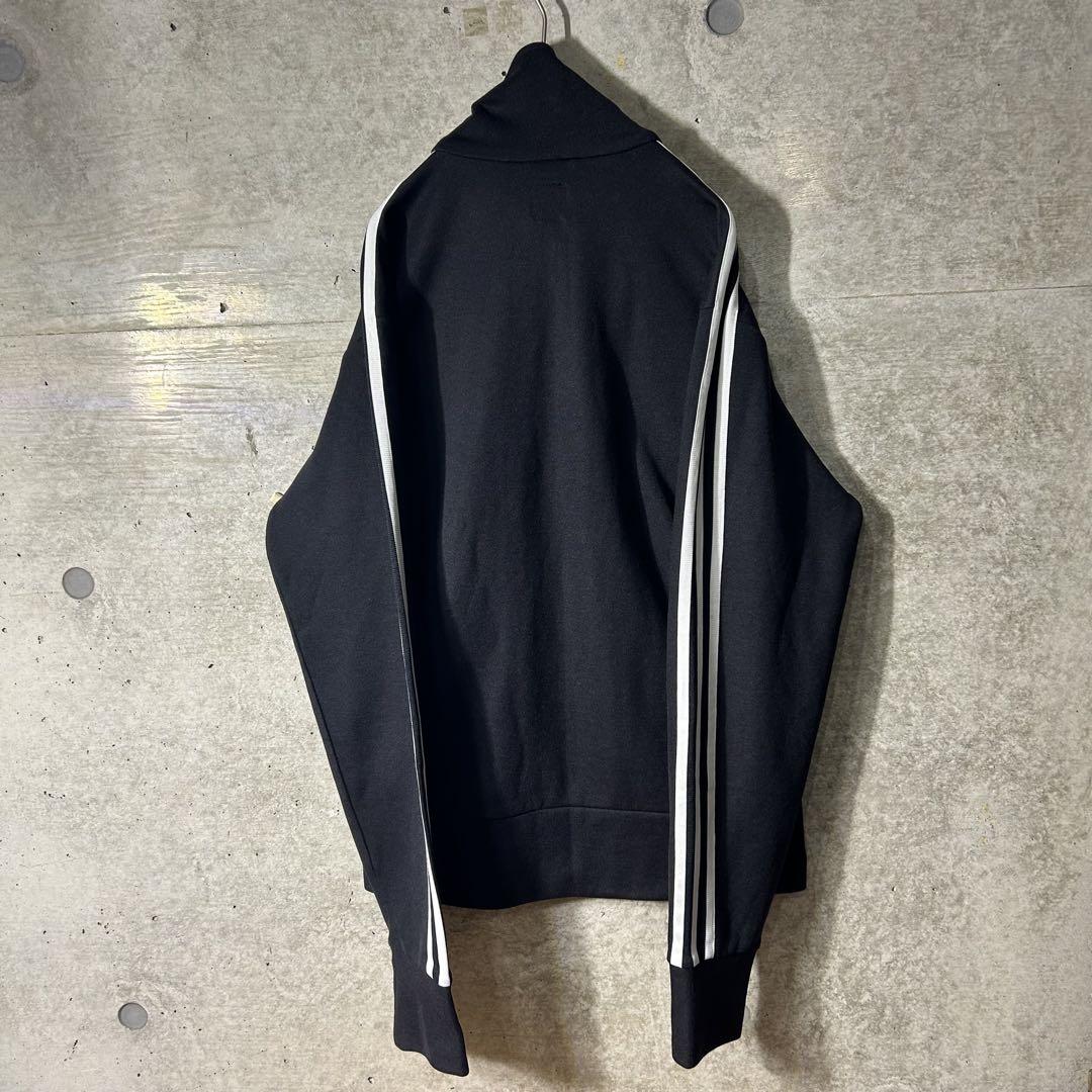【美品】黒タグビンテージadidasトラックジャケット黒タグY2K大きめロゴ M