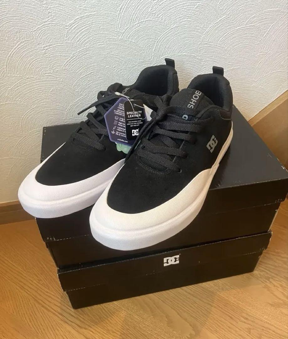 【新品 2足!】DC shoes スニーカー ブラック スケシュー 27cm