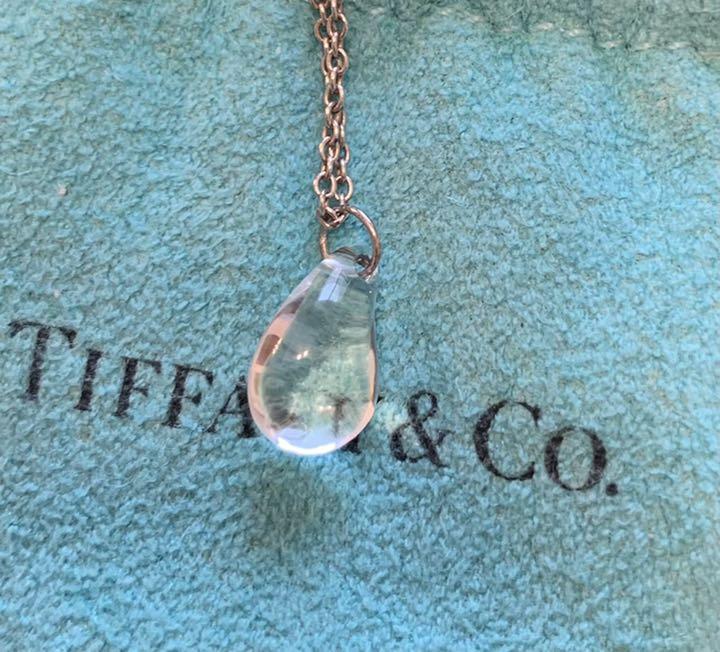 TIFFANY ティファニー ティアドロップクリスタル SV