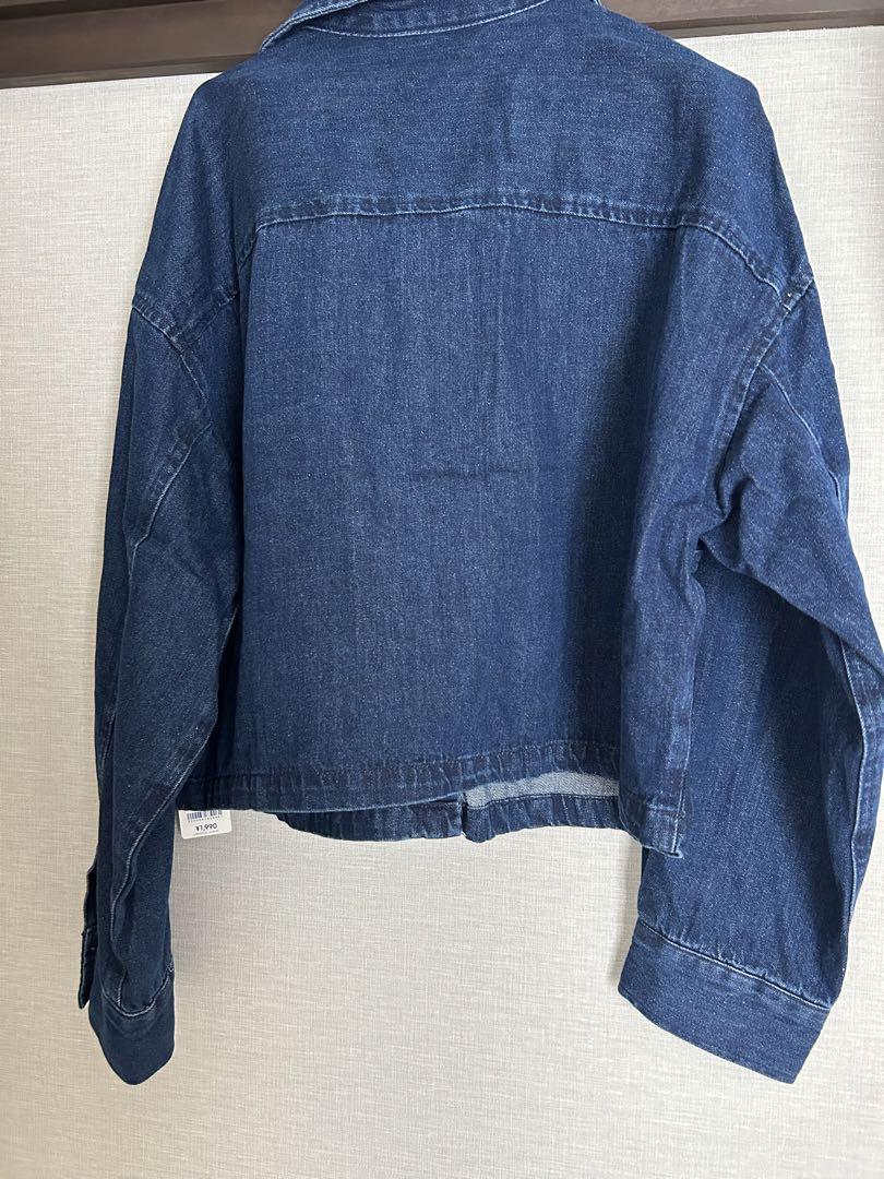 ニコアンド ワークデニムジャケット M アイボリー（[NKJ 2024AW