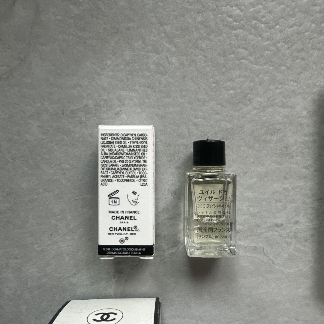 【未使用】CHANELミニボトル　香水andフェイシャルオイル　セット