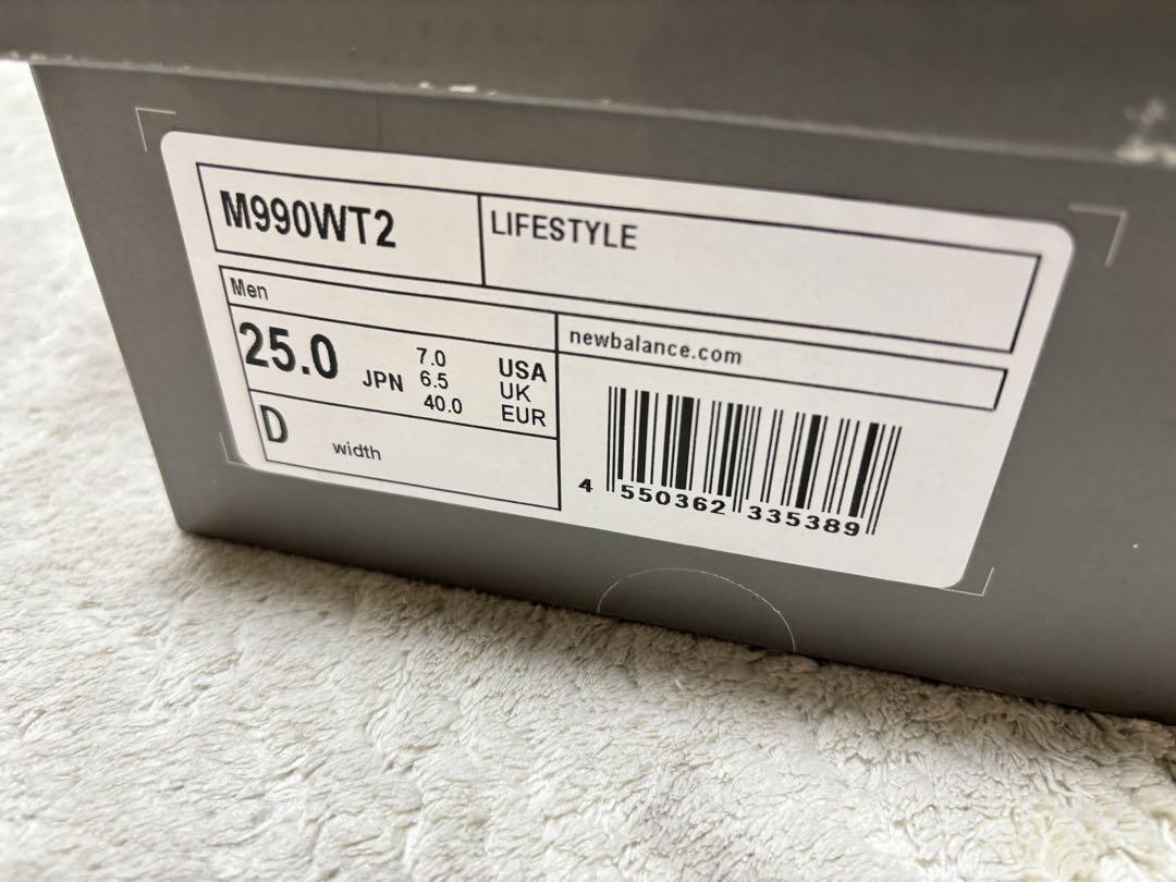 new balance x wtaps M990 WT2 ダブルタップス 画像6