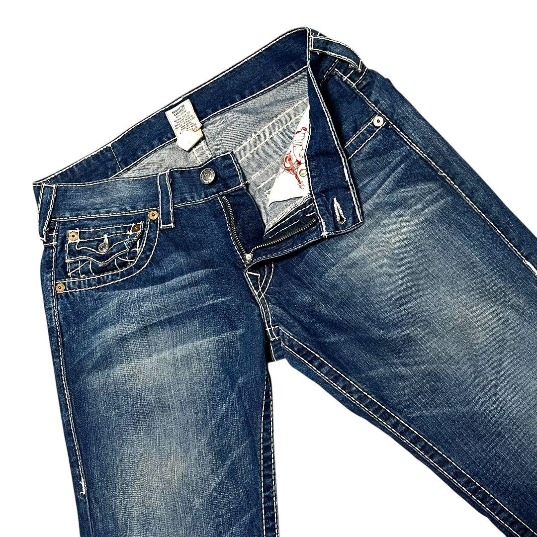 【USA製】【32】TRUE RELIGION STRAIGHT デニム メンズ