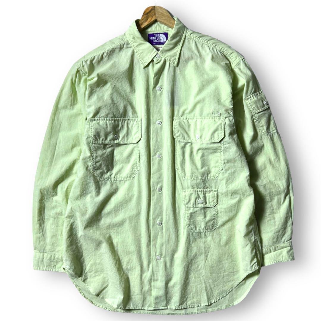 ノースフェイス パープルレーベル Field L/S Shirt M