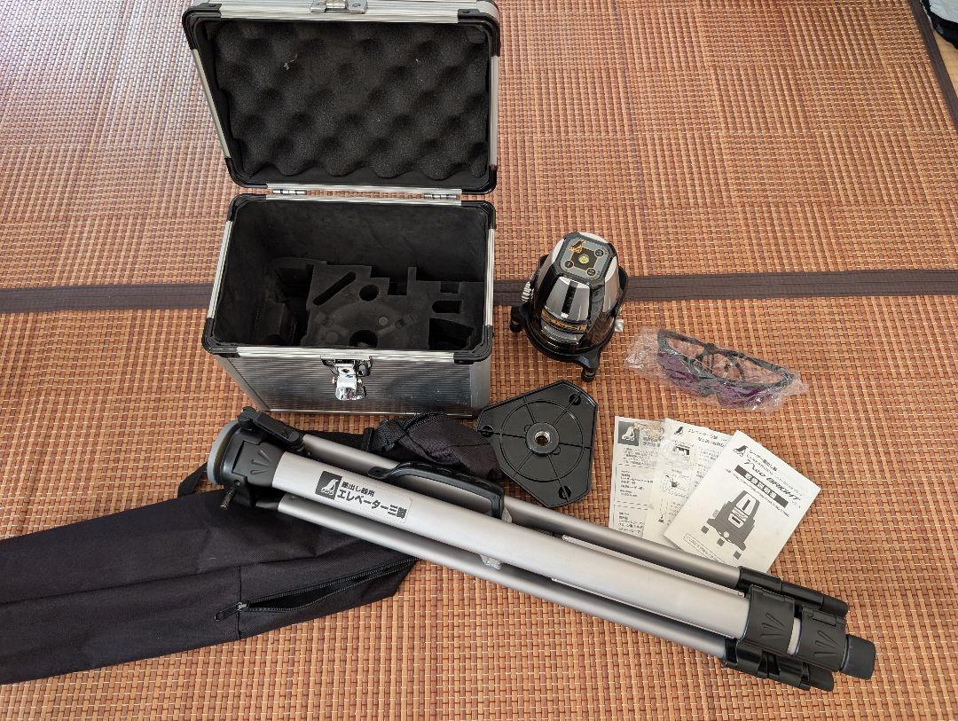 中古品 シンワ レーザー墨出し器 レーザーロボ ネオ21 ブライト 77354