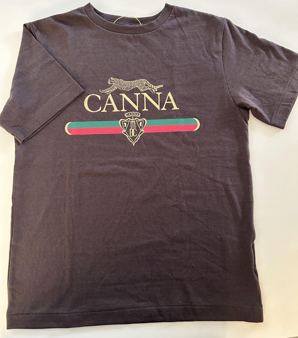 ロゴTシャツ　AMERICANA CANNA T-SH