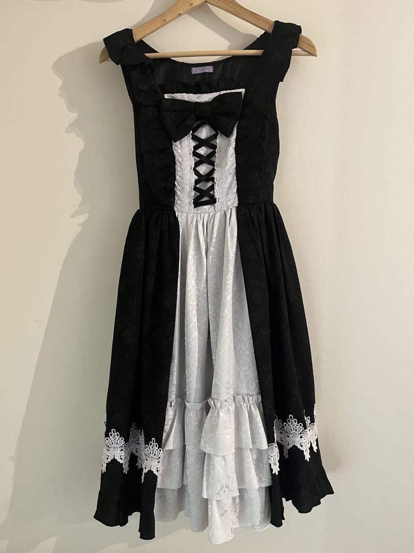 ロココジャンパースカート(黒) ロココジャンパースカート | outlet | axes femme online shop