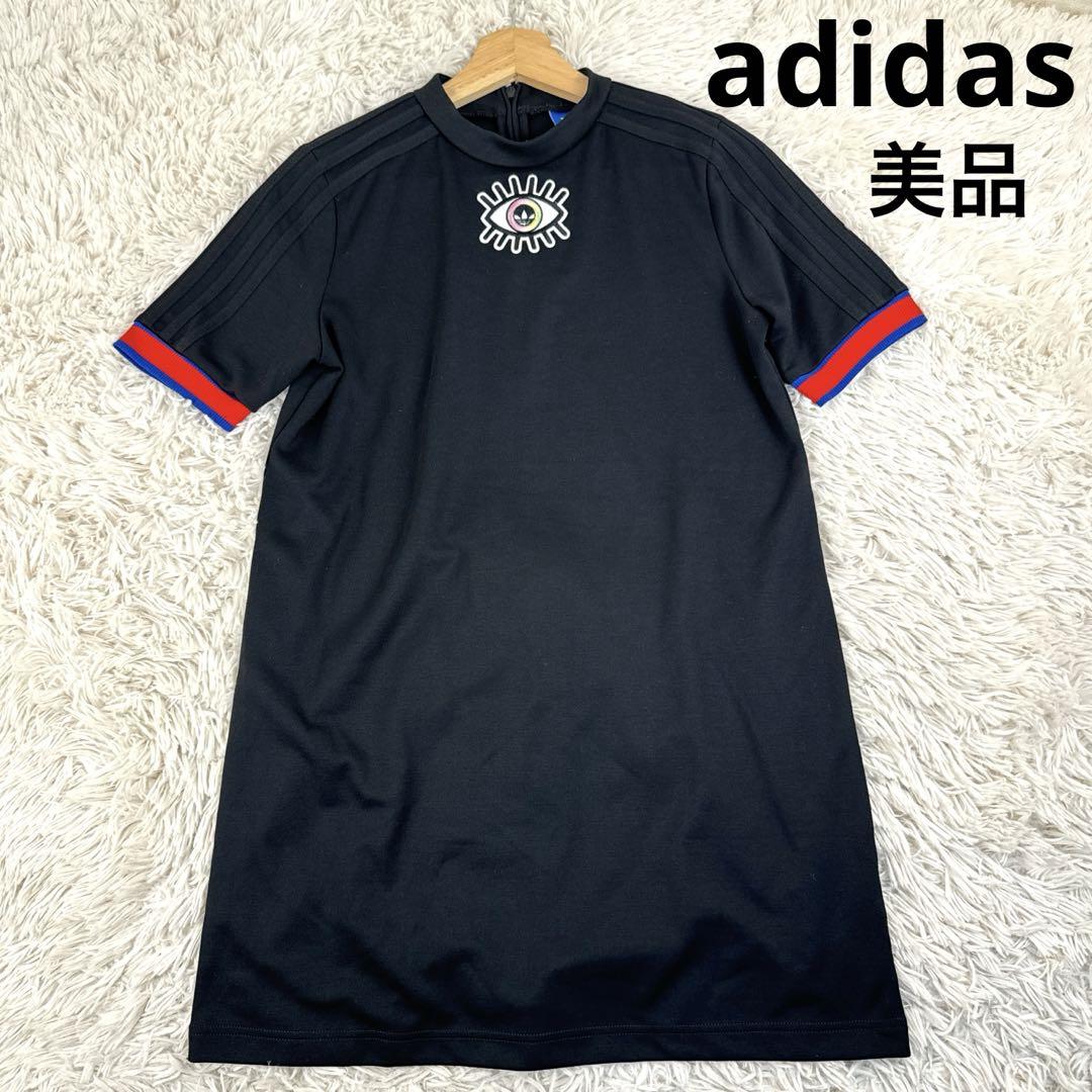 ★美品★adidas originals 目玉モチーフ ワンピース L