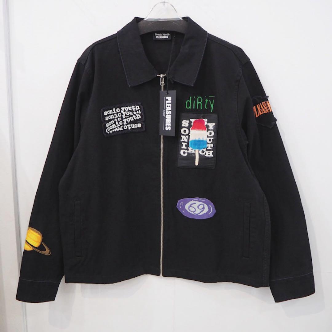 新品 定価35200円 プレジャーズ ソニックユース ワーク ジャケット XL