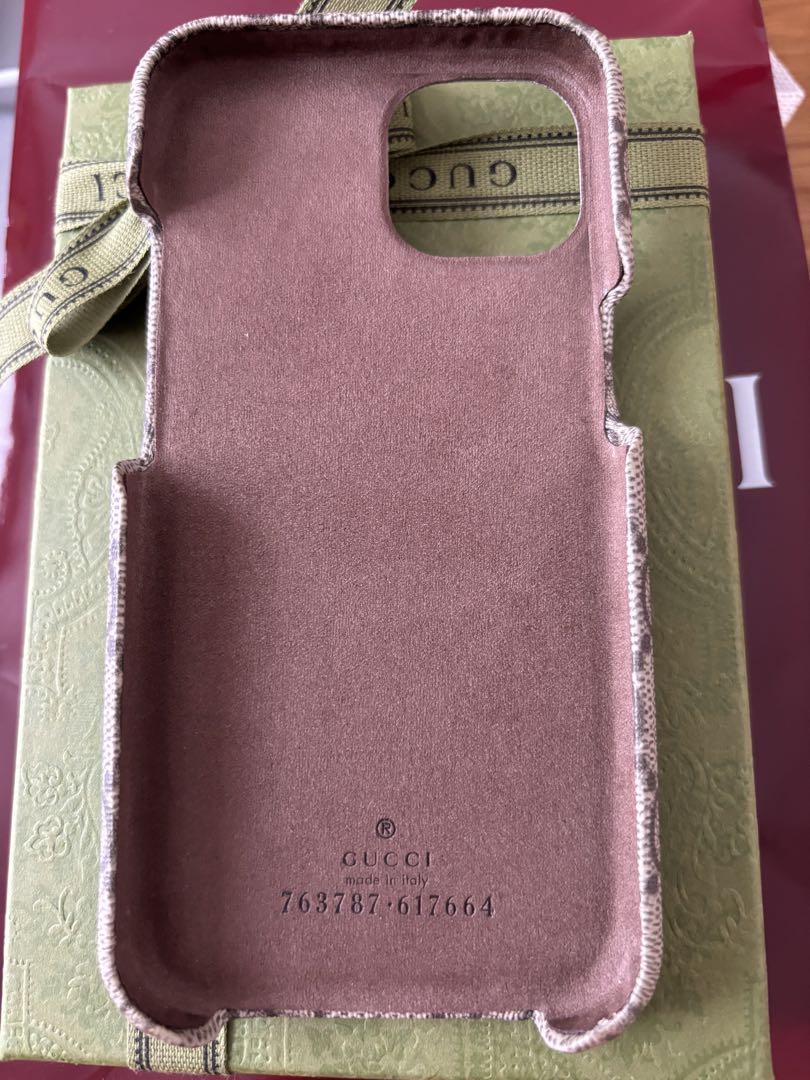 新品同様、本日発送※GUCCI  iPhone15ケース