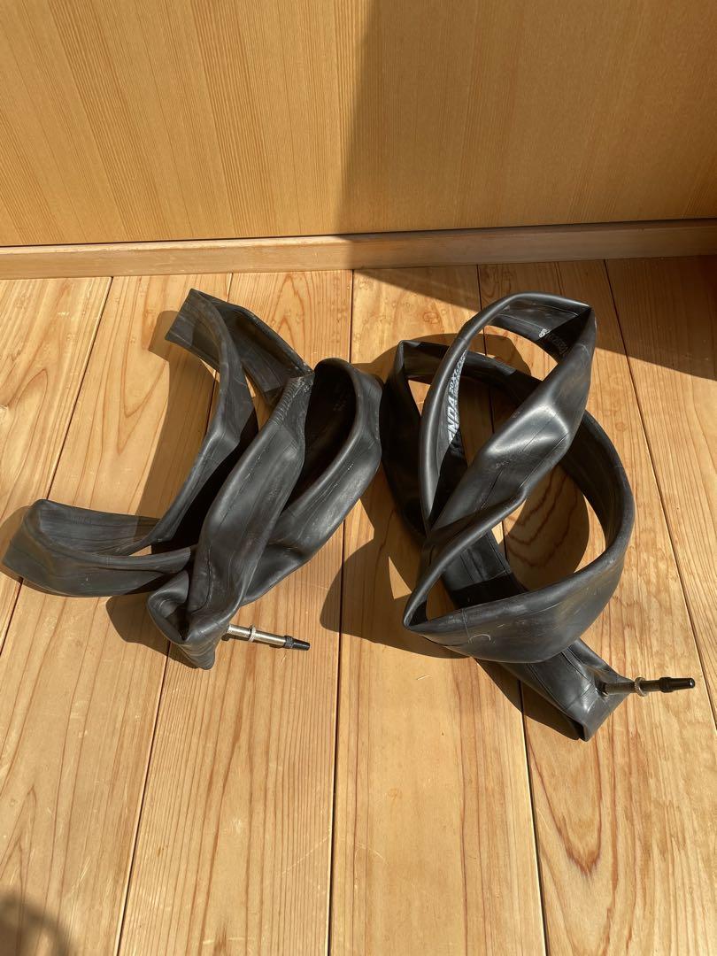 【美品】Kenda タイヤ チューブ 前後セット Riteway Glacier