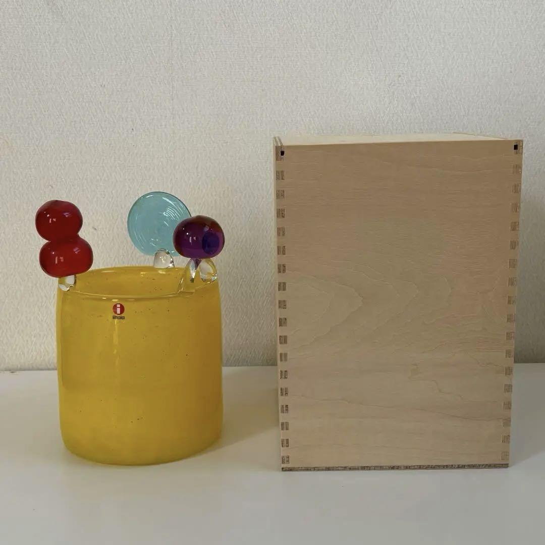 イッタラ ポムポム イエロー scope pampula vase スコープ