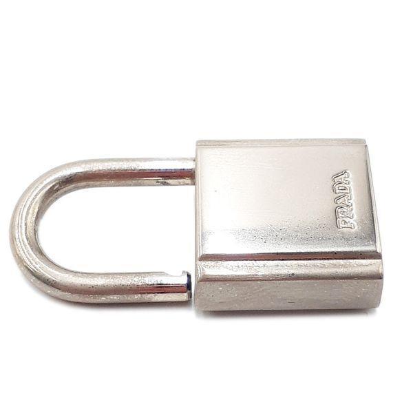 ◇良品◇ プラダ PRADA カデナ パドロック 南京錠 小物