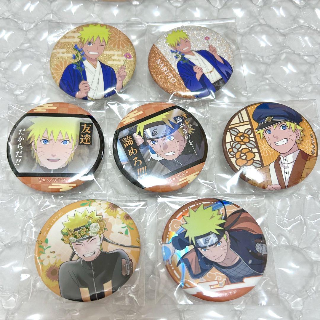 NARUTO うずまきナルト　京まふ　京風　缶バッジ　4点セット NARUTO 缶バッジ うずまきナルト セット まとめ売り 7点 - メルカリ