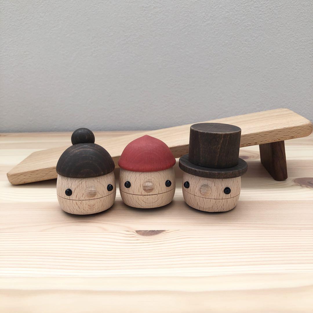 【美品used】こまむぐ　どんぐり　ころころ　家族　親子　スロープ　坂　セット