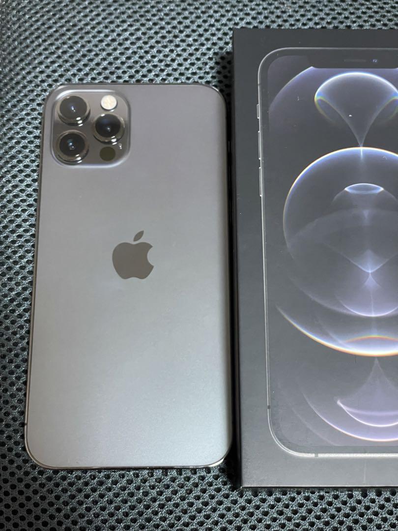 iPhone12pro 128GB、ケース付き Amazon.co.jp: 傷つきにくいレザーバックカバー iPhone 12 13 14