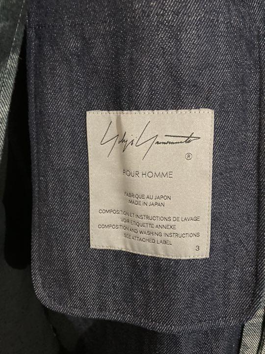Yohji yamamoto ヨウジヤマモト 21ss アイプリント ギャバ Yohji yamamoto ヨウジヤマモト 21ss アイプリント ギャバ