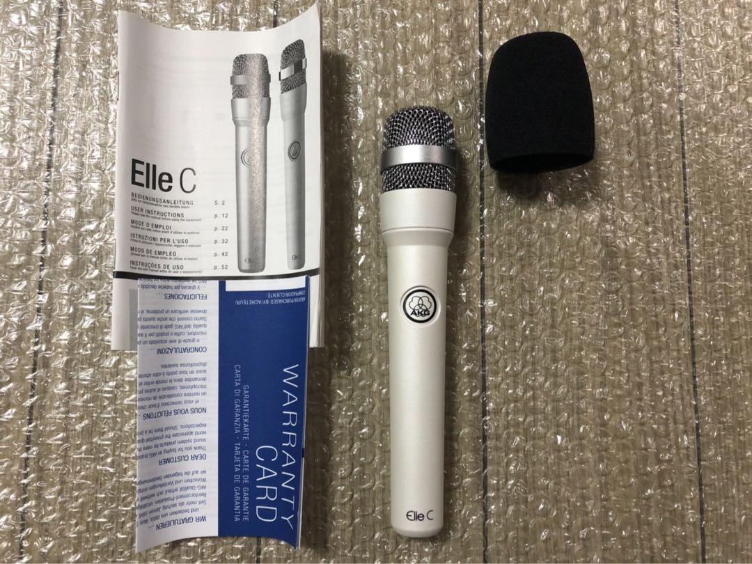 AKG Elle C white pearl コンデンサーマイク 売れ筋新商品 45760円