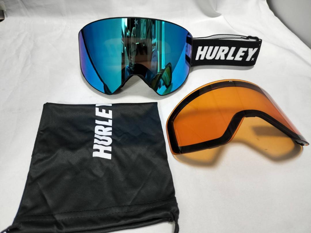 新品　訳ハーレー　スノーゴーグル　HURLEY VISAGE 　交換レンズ