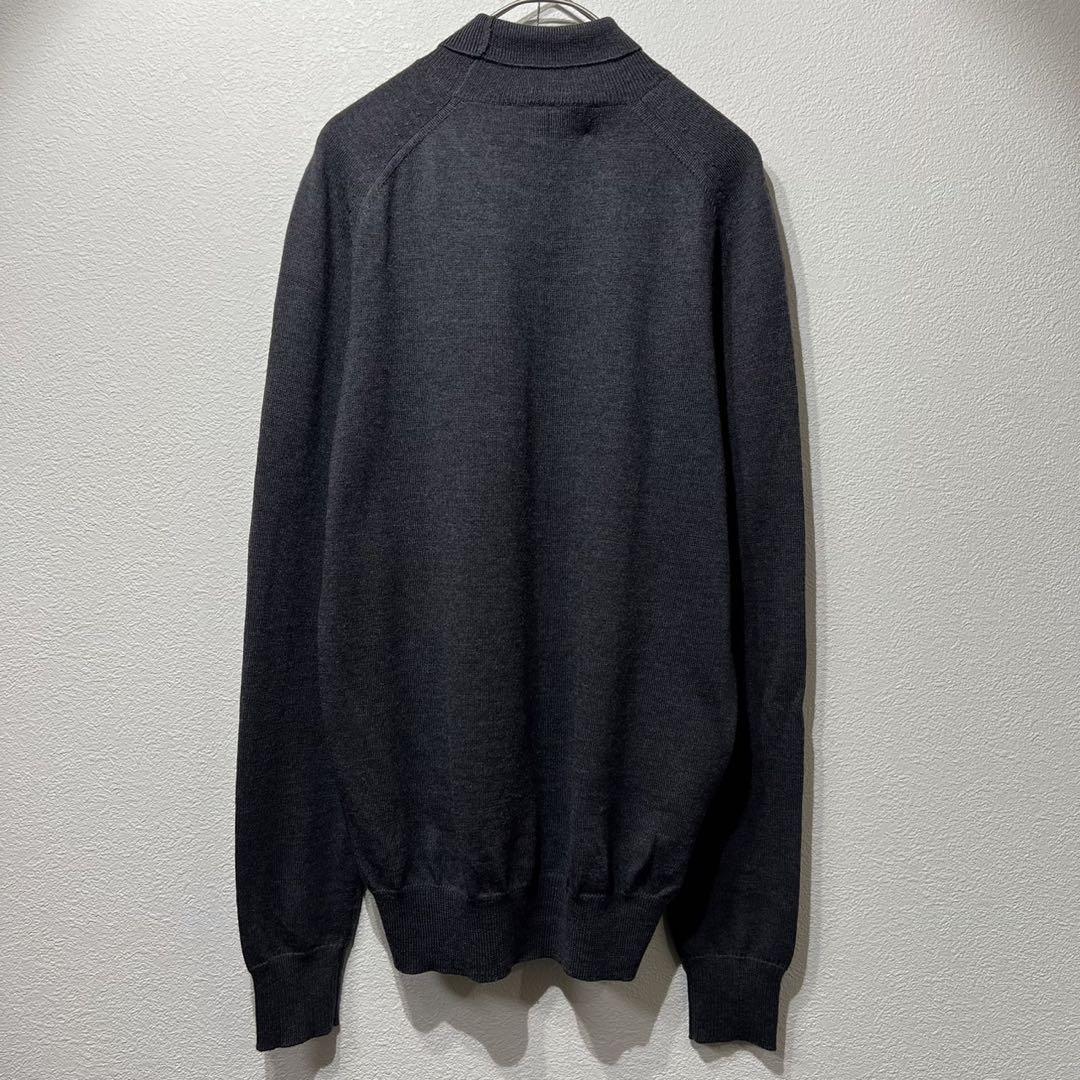 希少 MARNI 上質 ウール カシミヤ 切替 デザイン ハイネック ニット 希少 MARNI 上質 ウール カシミヤ 切替 デザイン ハイネック