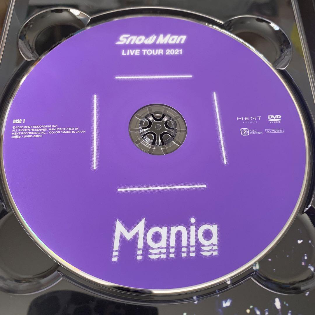 LIVE DVD＆Blu-ray「Snow Man LIVE TOUR 2021 Mania」 | リリース | エイベックス・ポータル
