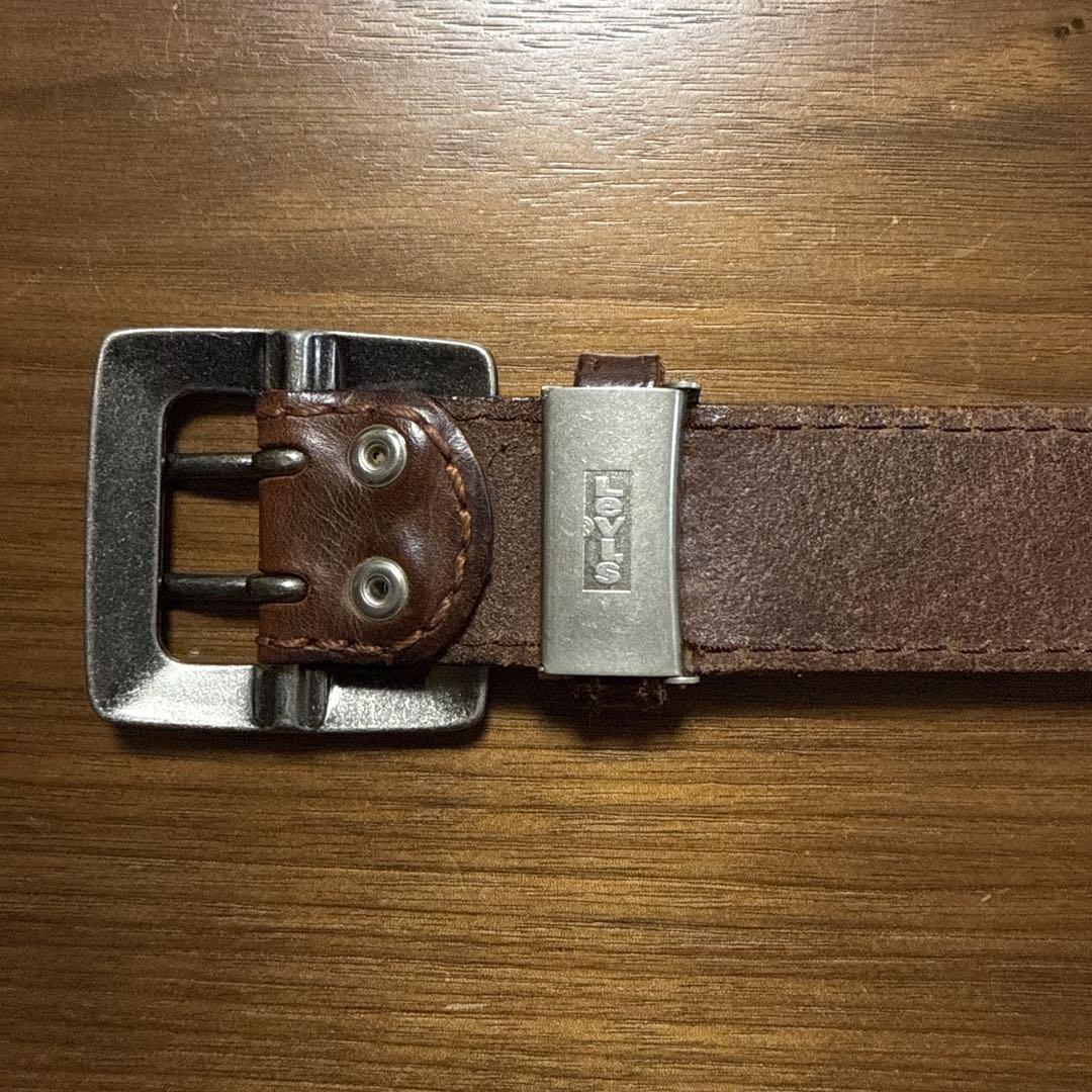 希少 Levi’s RED TAB リーバイス レッドタブ レザー ベルト レア