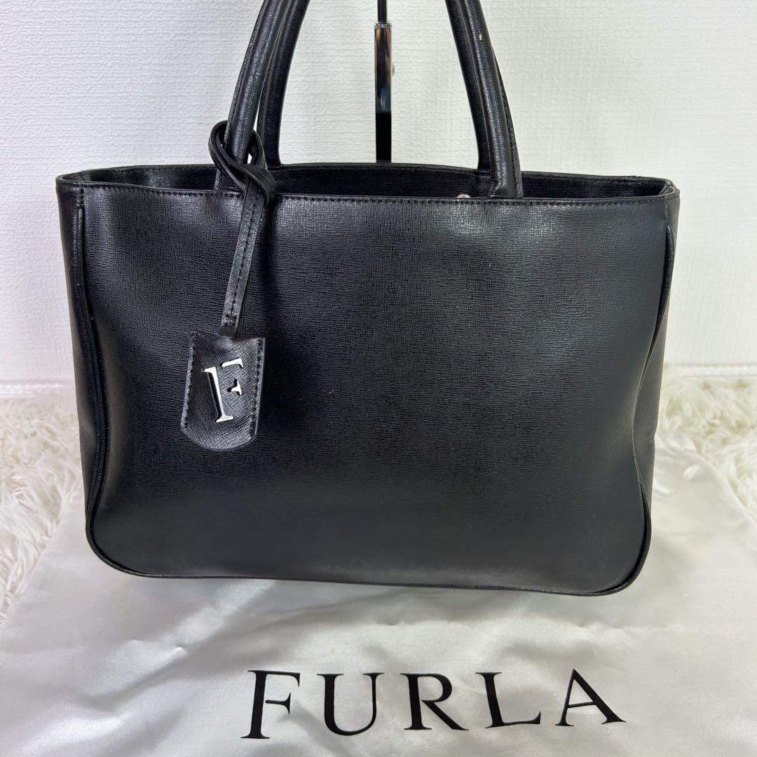 フルラ ハンドバッグ レザー