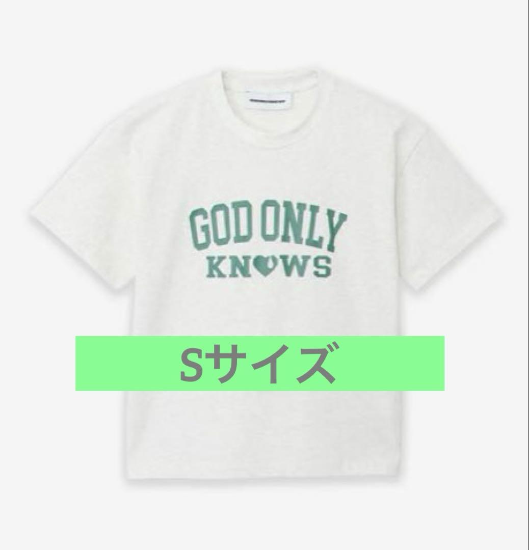 岩田剛典　GODONLYKNOWS 　COLLEGE LOGO T-SHIRT