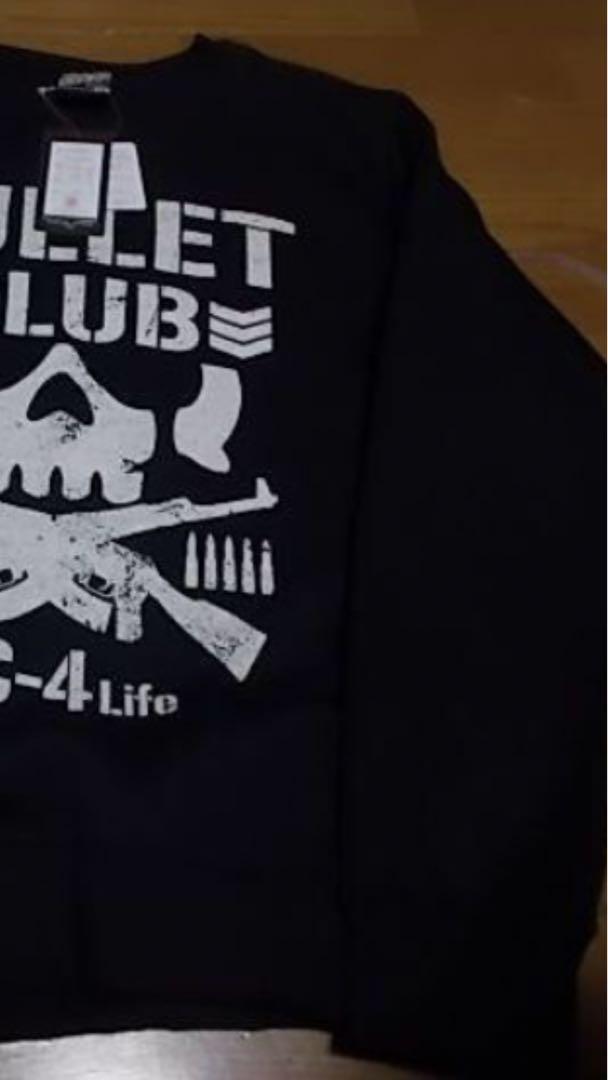 新品 新日本プロレス スウェット トレーナー 黒 LL バレットクラブ