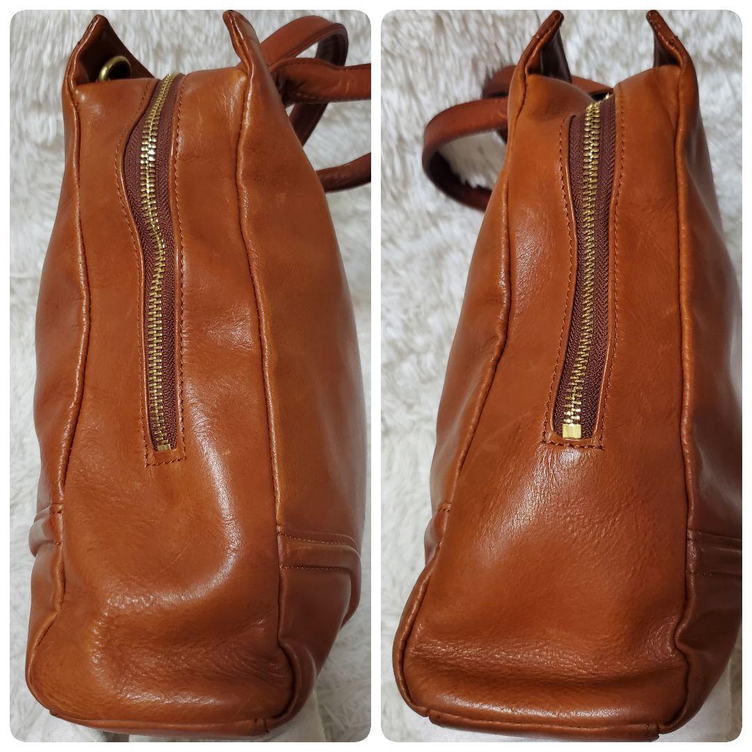 FIVE WOODS ビジネスバッグ オールレザー A4収納可 ブブラウン